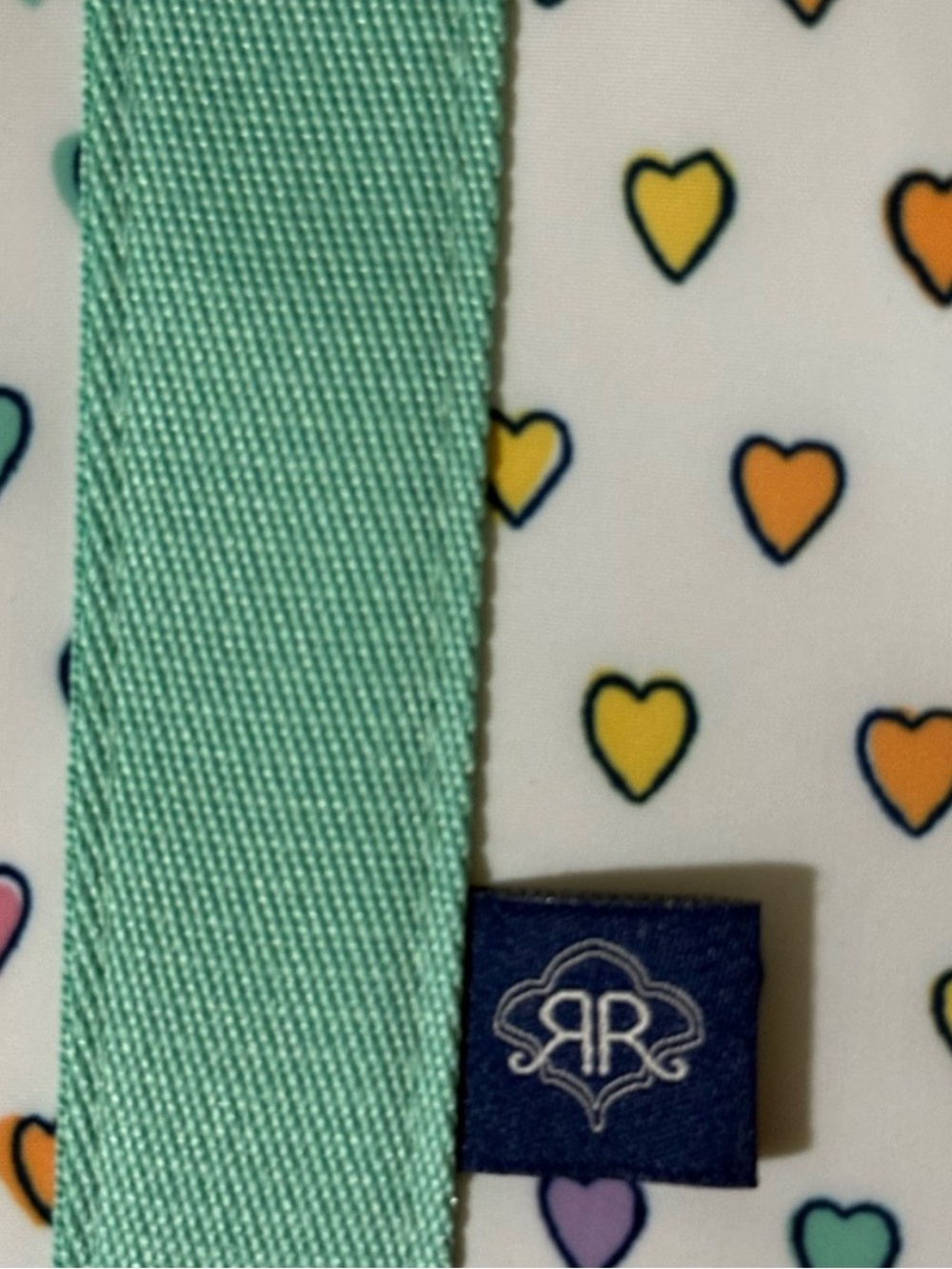 🆕 Roller rabbit x target hanging toiletry bag disco hearts - Picture 4 of 4
